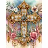 (Multi-Style)Cross Animal Flower-Partial Special Shaped Diamond Painting 30*40CM