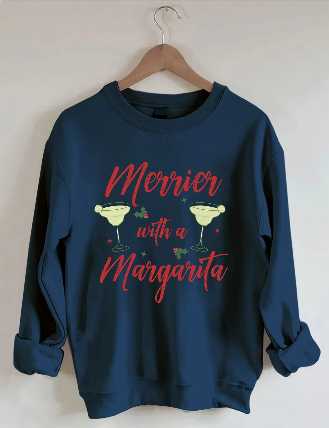 Merrier With A Margarita Sweatshirt