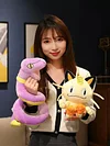 Licensed Ekans Super Soft Short Plush Doll - Free Shipping - Pokemon [In Stock]