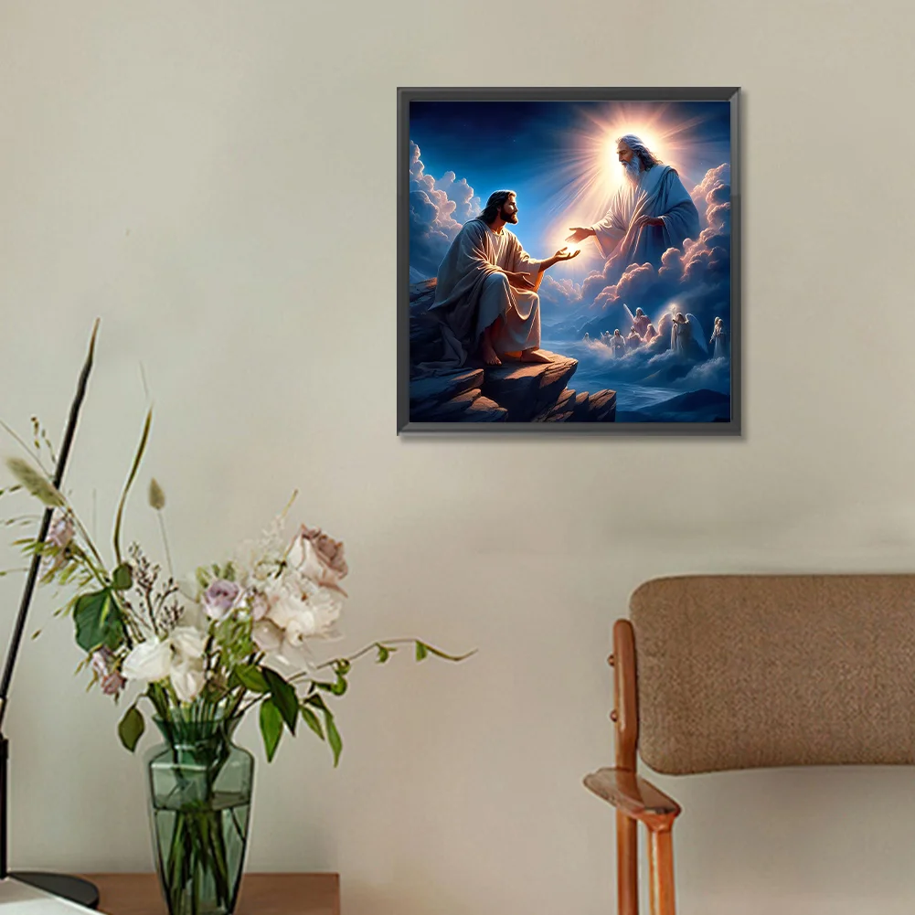 Diamond Painting - Full Round Drill - Jesus(Canvas|30*30cm)