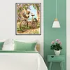 Bike-Paint by Numbers Acrylic Painting 40*50CM