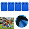 4 Pcs Vinyl Sand Bags with Handle for Bounce House Inflatable Water Bounce House