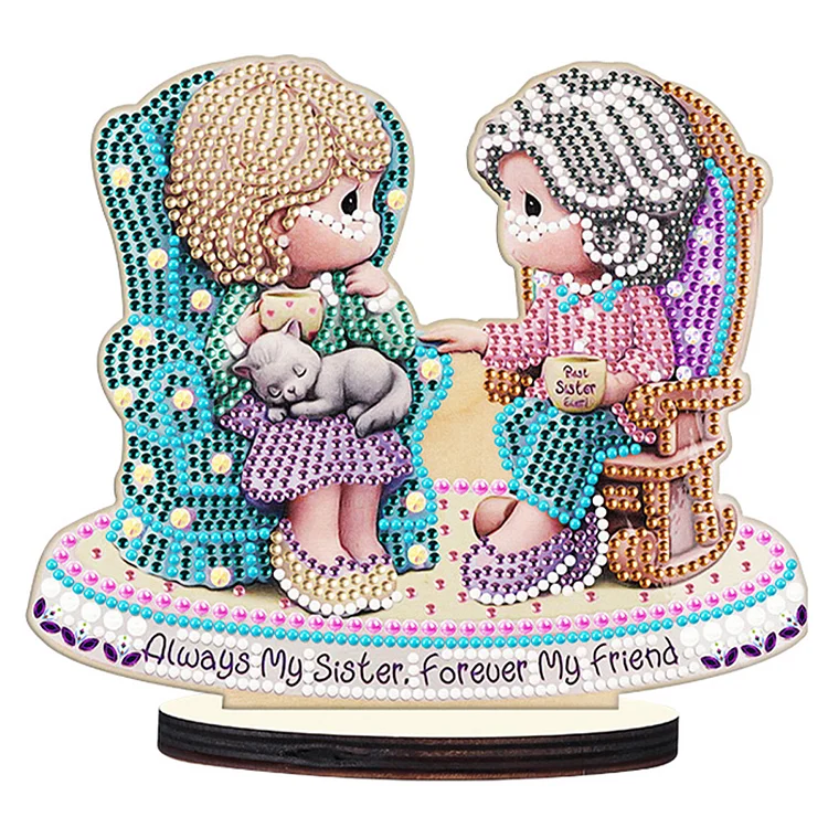 【Ornament】Crystal Diamond Ornament Paint by Number Point Drilling Ornament Home Decoration gbfke