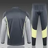 Joyfball 2024/2025 Atl&eacute;tico Mineiro Half-Pull Training Suit Dark Grey Football Shirt 1:1 Thai Quality