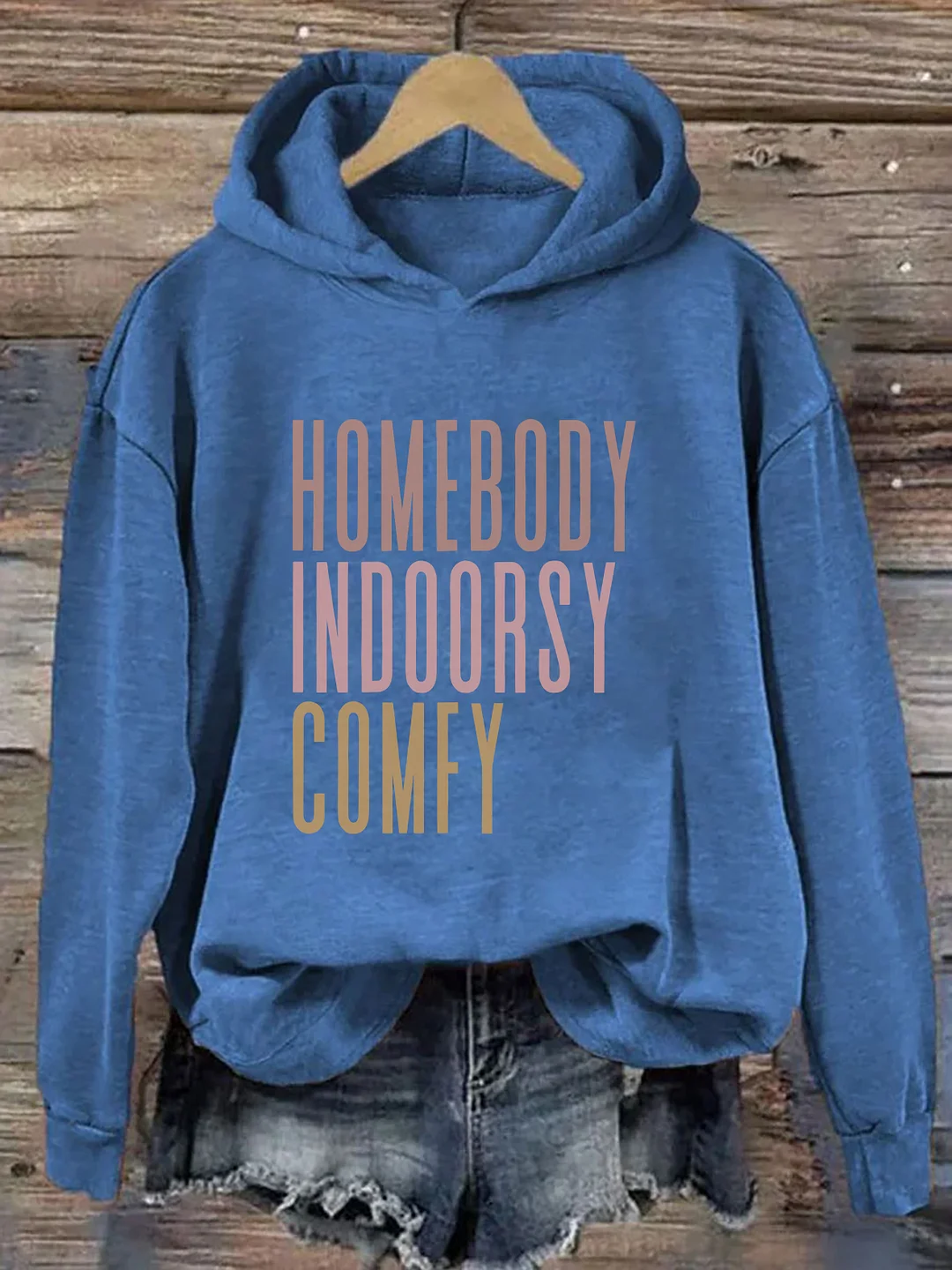 Homebody, Indoorsy, Comfy Hoodie