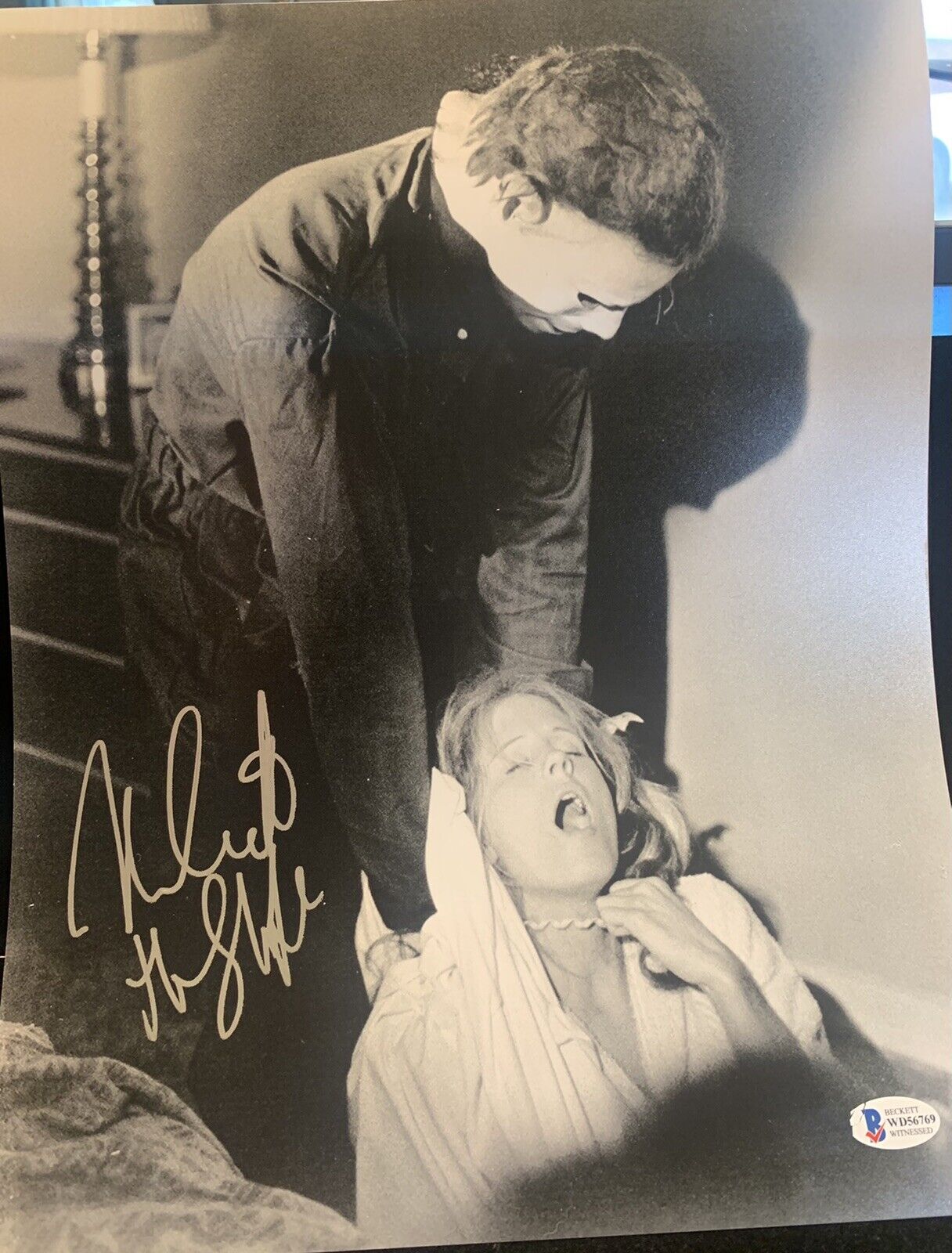 NICK CASTLE AUTOGRAPHED SIGNED 11x14 Photo Poster painting! HALLOWEEN MICHAEL MYERS BECKETT COA2