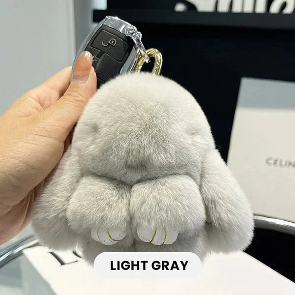 🐰 Handmade Soft Bunny PomPom Charms