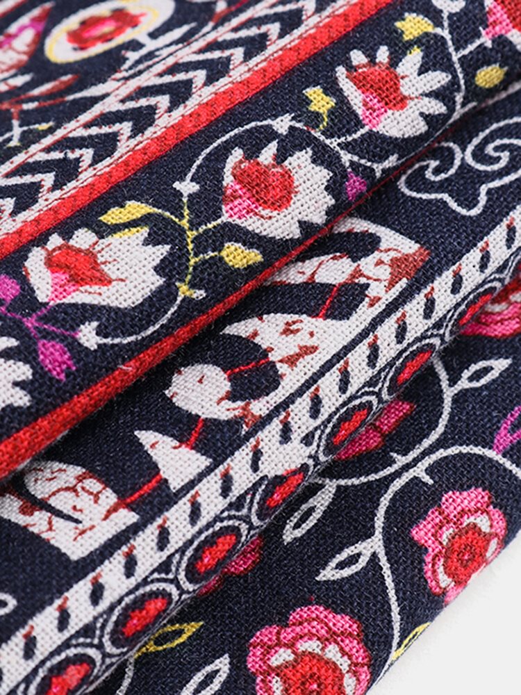 floral casual pants