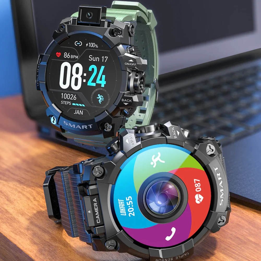 Video Call Wifi Internet Download GPS Positioning Smart Watch