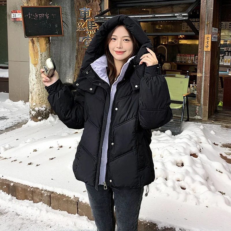 Woherb The New 2024 Small Man Gentle And Thick Super Good-Looking Padded Coat-Outfit Ideas