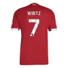 WIRTZ #7 Liverpool Home Authentic Soccer Jersey 2025/26