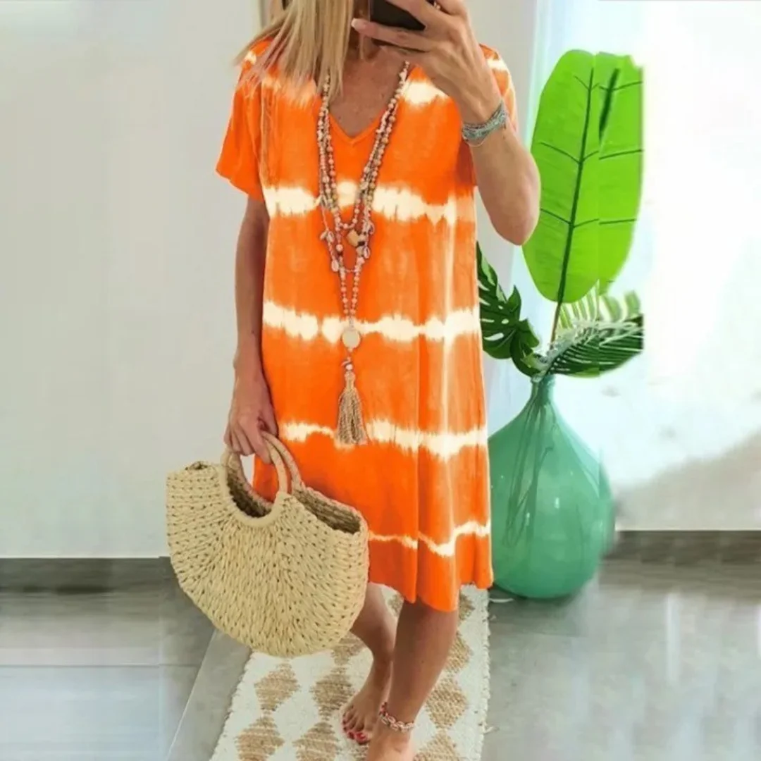 Aryana - Effortless Tie-Dye Dress