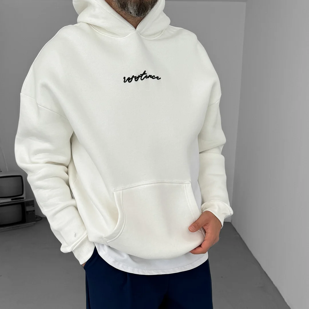 Casual Painting Print Oversized Hoodie