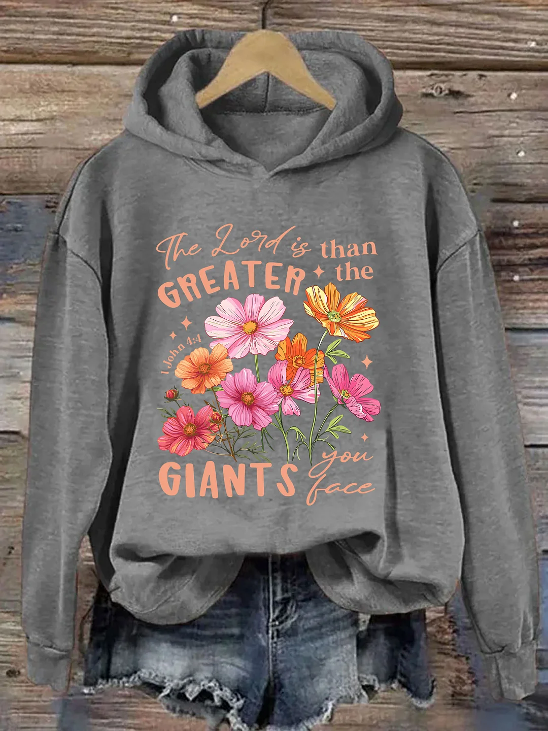 The Lord Is Greater Hoodie