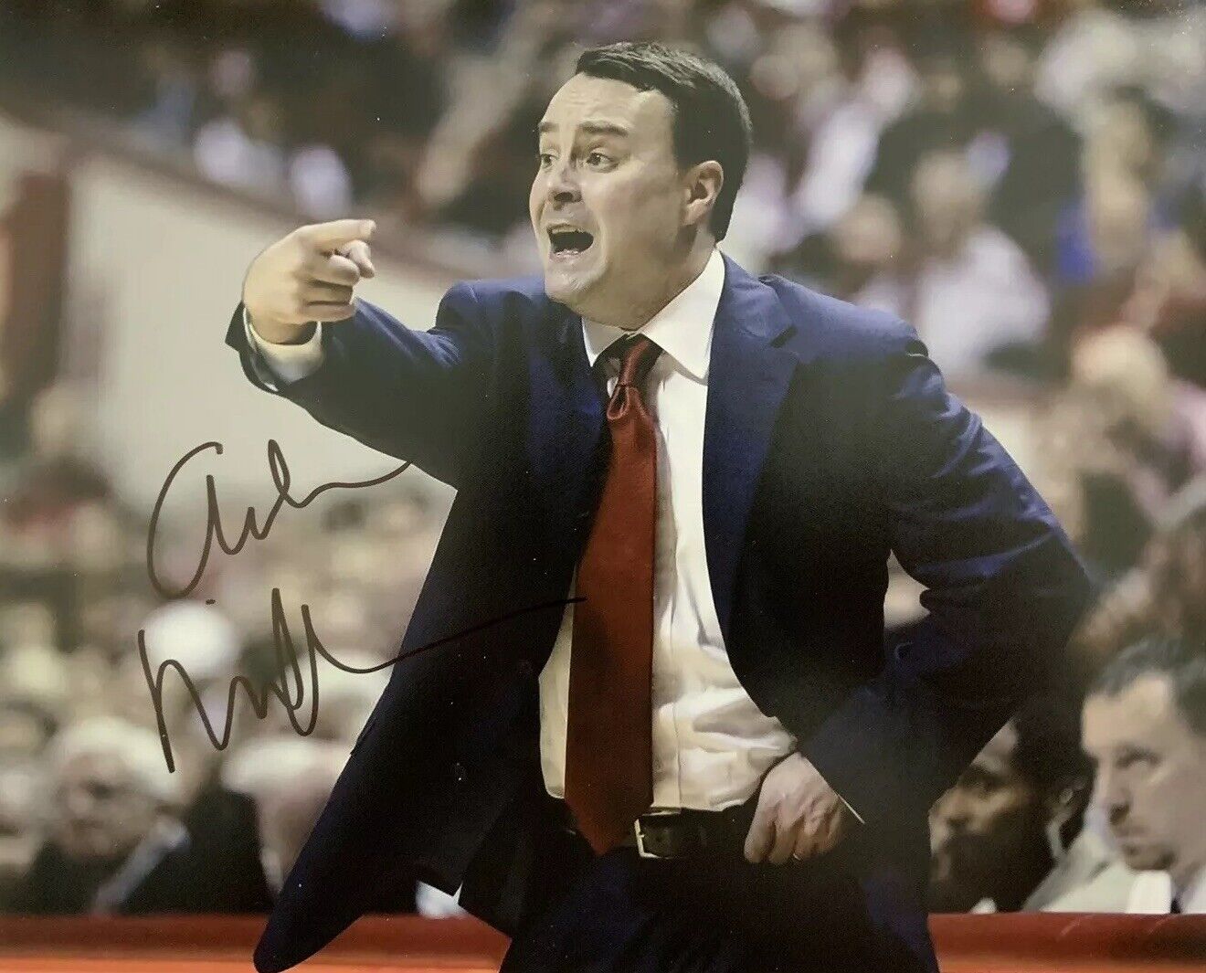 ARCHIE MILLER HAND SIGNED 8x10 Photo Poster painting INDIANA BASKETBALL AUTOGRAPH AUTHENTIC