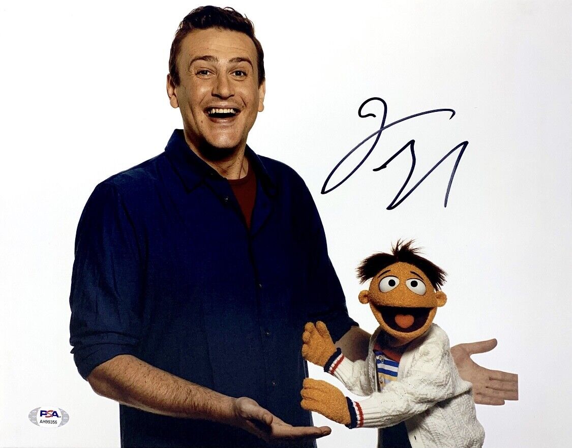 Jason Segel Signed 11x14 Photo Poster painting PSA AH99356 Autographed