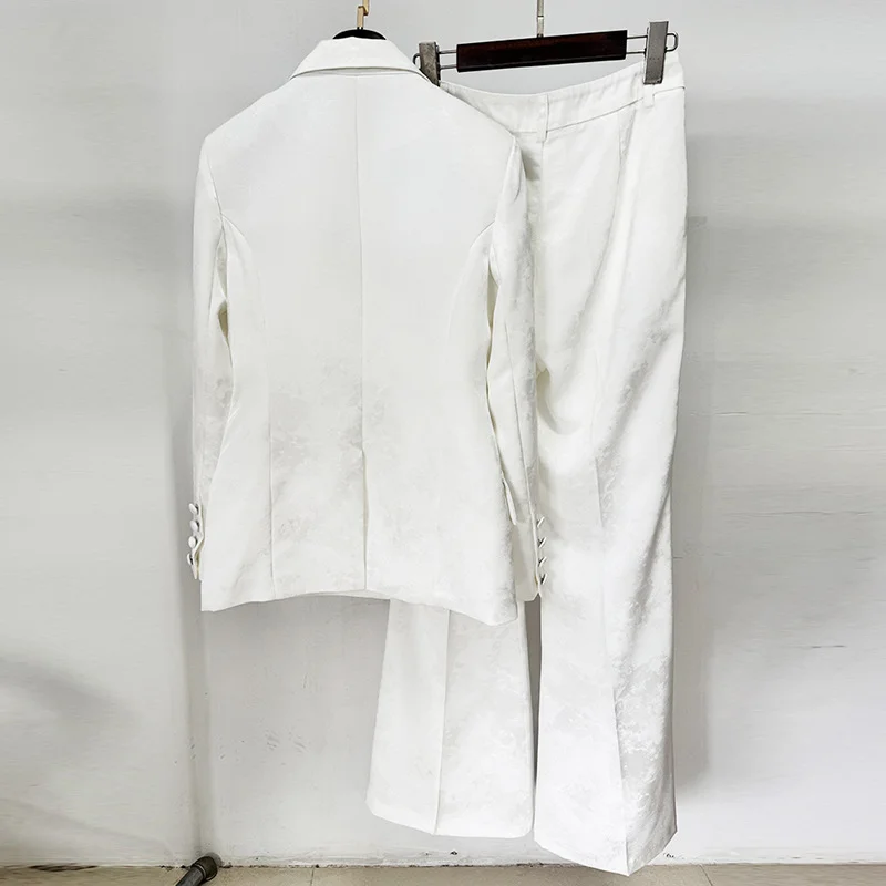 Nigikala Nigikala Star Fashion New Elegant Double-Dbutle Suit Jacket Two Sets