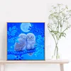 Diamond Painting -DIY Round Drill Owl