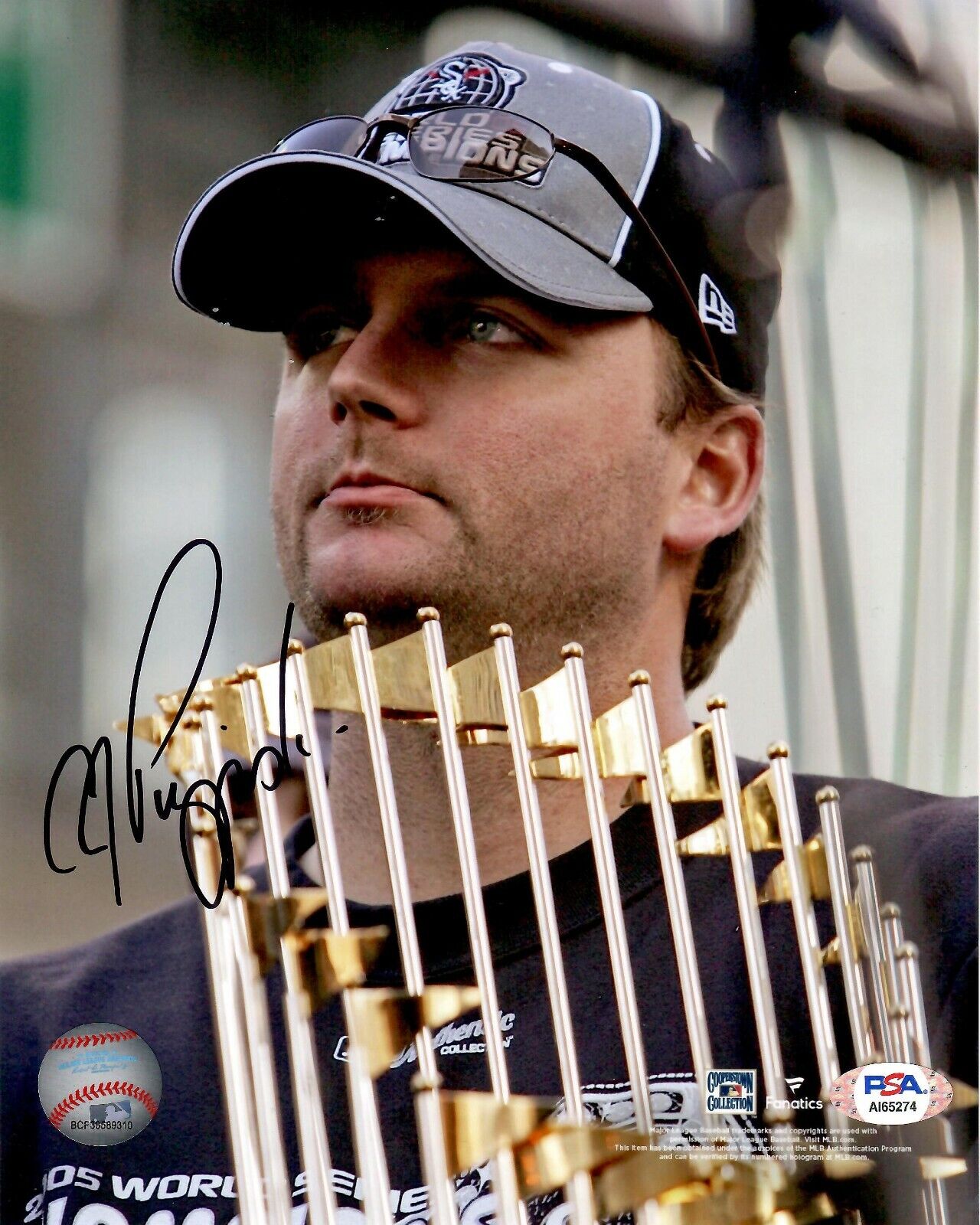 AJ Pierzynski autographed signed 8x10 Photo Poster painting MLB Chicago White Sox PSA COA