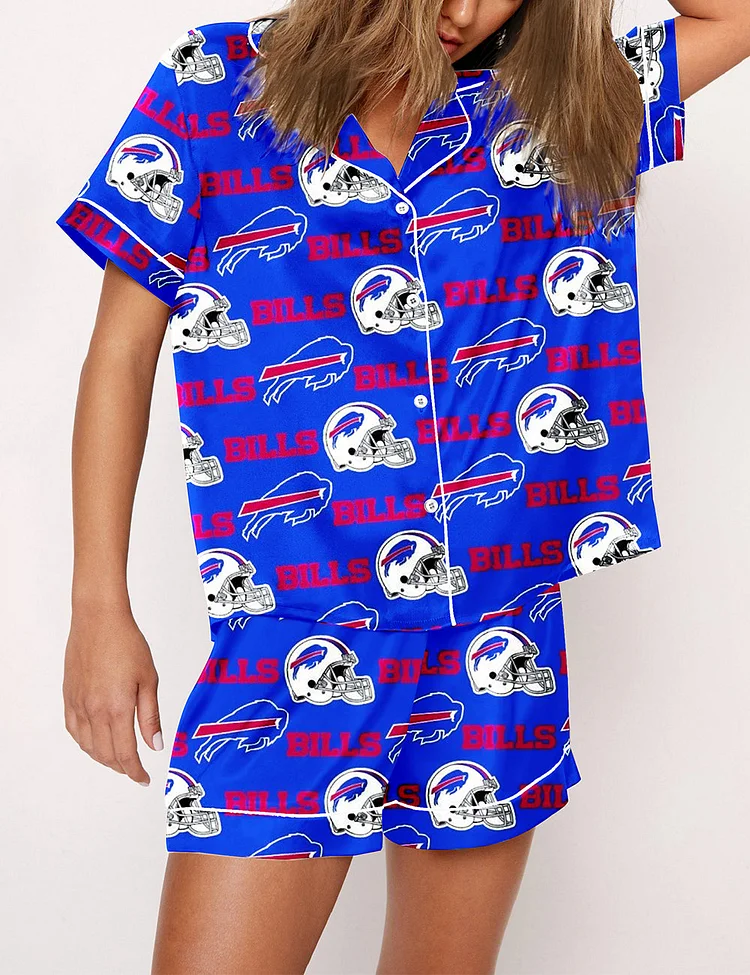 Women's Buffalo Bills Sunday Funday Pajama Set