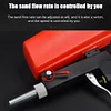 Portable Sand Blaster Adjustable Air Sandblasting Gun for Polishing Rust Removal