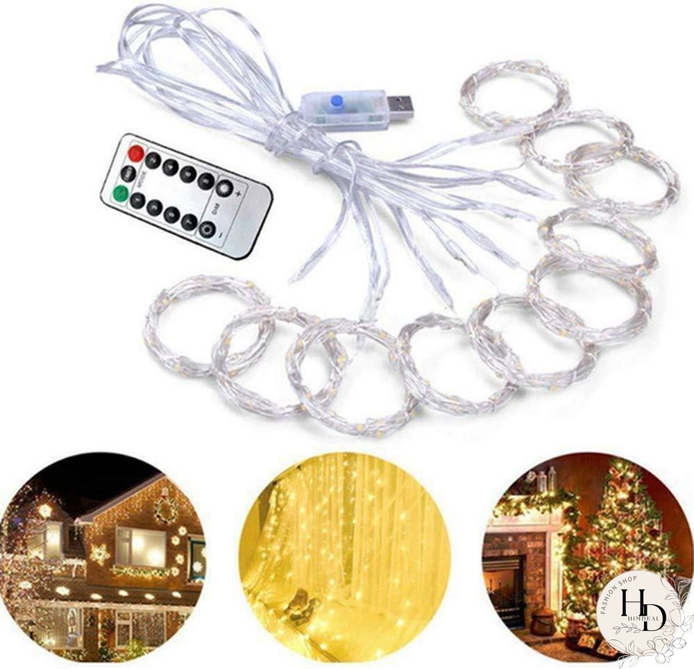 Upgrade Fairy Light Strings Christmas Wedding Party Decor Curtain String Light