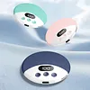 Under Pillow Speaker HiFi Sound White Noise Digital Display Long Battery Life Mini Sleeping BT Speaker for Side Sleepers Bedroom Travel
