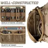 1000D Nylon Trail Running Backpack Outdoor Waist Bag for Trail Running Marathon