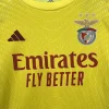 25/26 Kids Benfica Yellow Goalkeeper Soccer Jersey