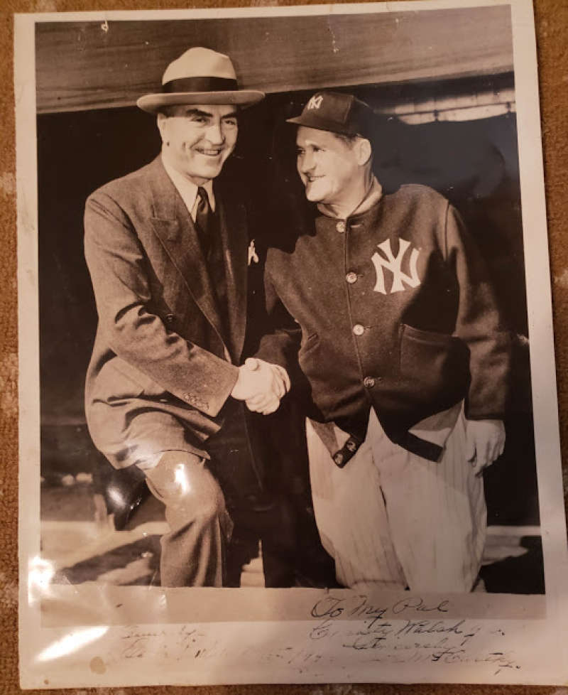 Joe Mccarthy Eddie Rickenbacker Jsa Coa Autograph 13x10 Photo Poster painting Hand Signed