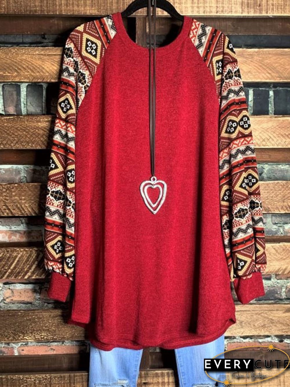 Vintage Long Sleeve Tops