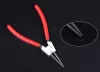 1Pcs Circlip Pliers External Internal Straight Bent Snap Ring Spring Installation Removal Hand Tools Curved Tip Plier Mechanical