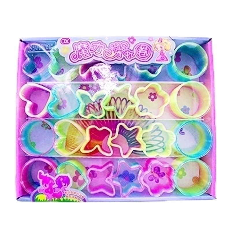 Children’s Educational Trumpet Magic Retractable Rainbow Circle Toy