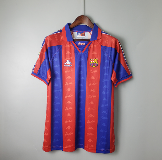 Retro Barcelona 96/97 Home Football Shirt Thai Quality