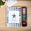 Watercolor Workbook 12 Colors Watercolor Paint Set with Paint Brush for Beginner
