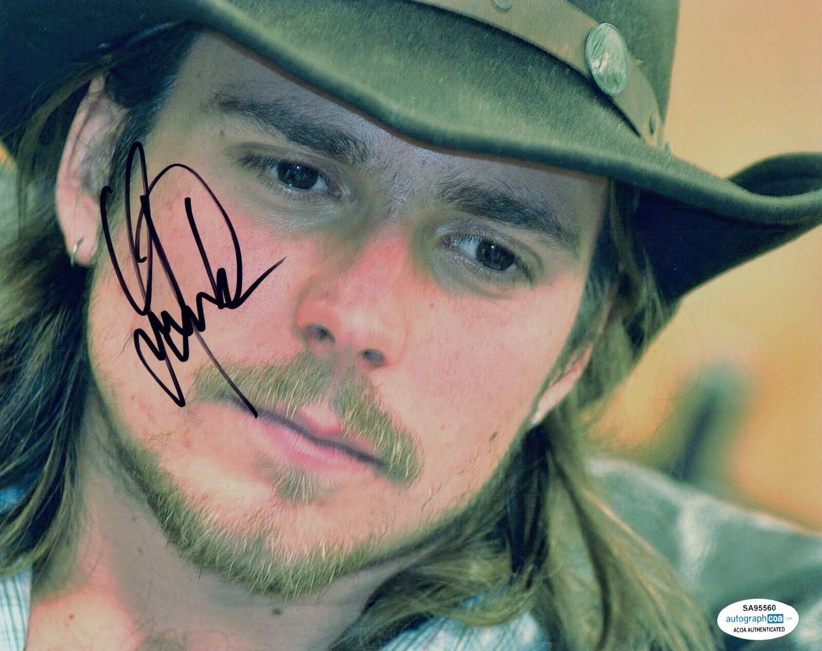 Lukas Nelson Signed 8x10 Photo Poster painting Promise of The Real A Star Is Born ACOA COA