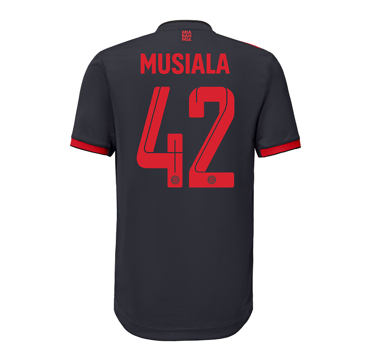 FC Bayern München Jamal Musiala 42 Third Trikot 2022-2023