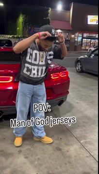 God Man Mesh Street Jersey