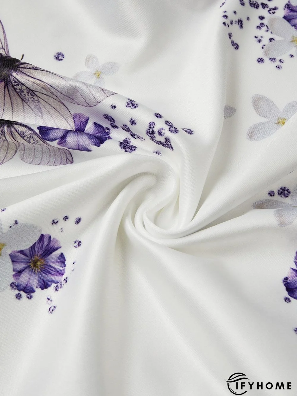 Casual Butterfly Sleeveless V Neck Printed Tank Top Vests | IFYHOME