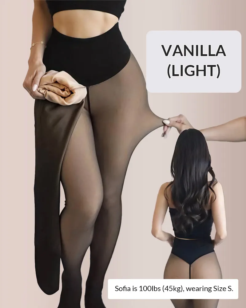 One-Seam Slimming Thermal Tights