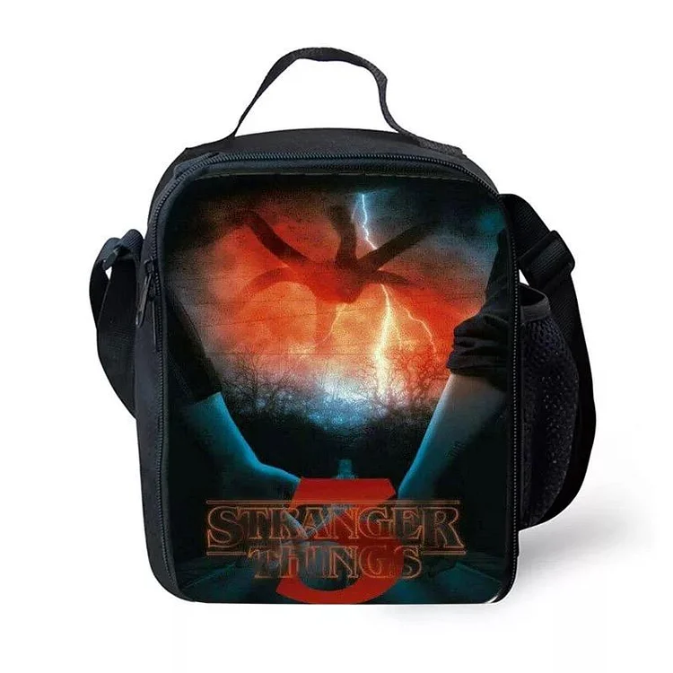 Mayoulove Stranger Things #9 Lunch Box Bag Lunch Tote For Kids-Mayoulove