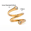 Minimal Zircon Wiring Golden Ring