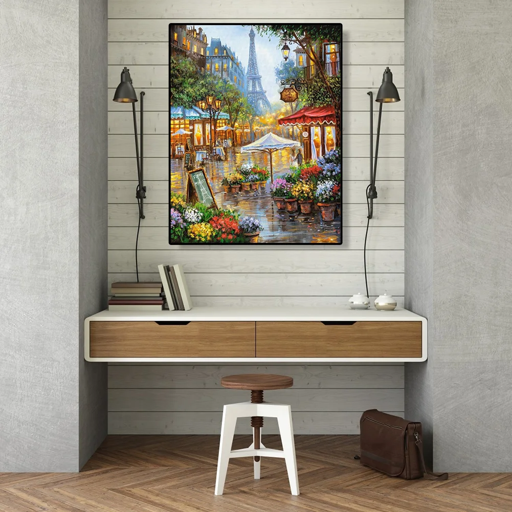 Street Tower - Paint By Number(40*50cm)