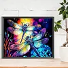 Dragonfly-Full Square Diamond Painting 50*40CM