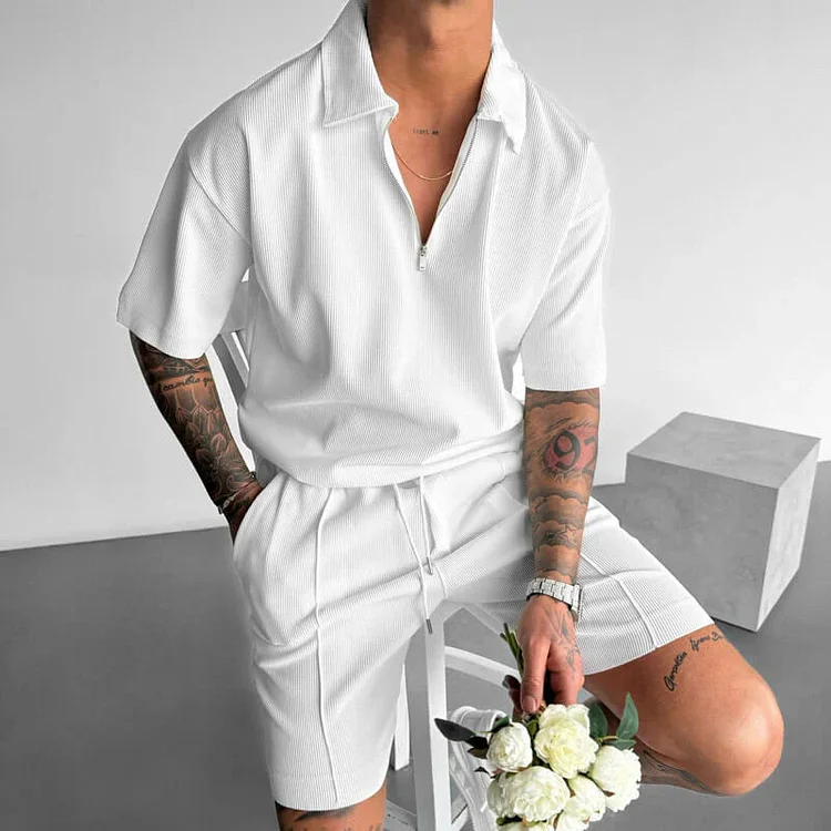 Men's Casual Solid Color Suit