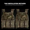 Triple Mag Pouch G Hooks Pouch Hanging Storage Bag Triple Magazine Placard Pouch