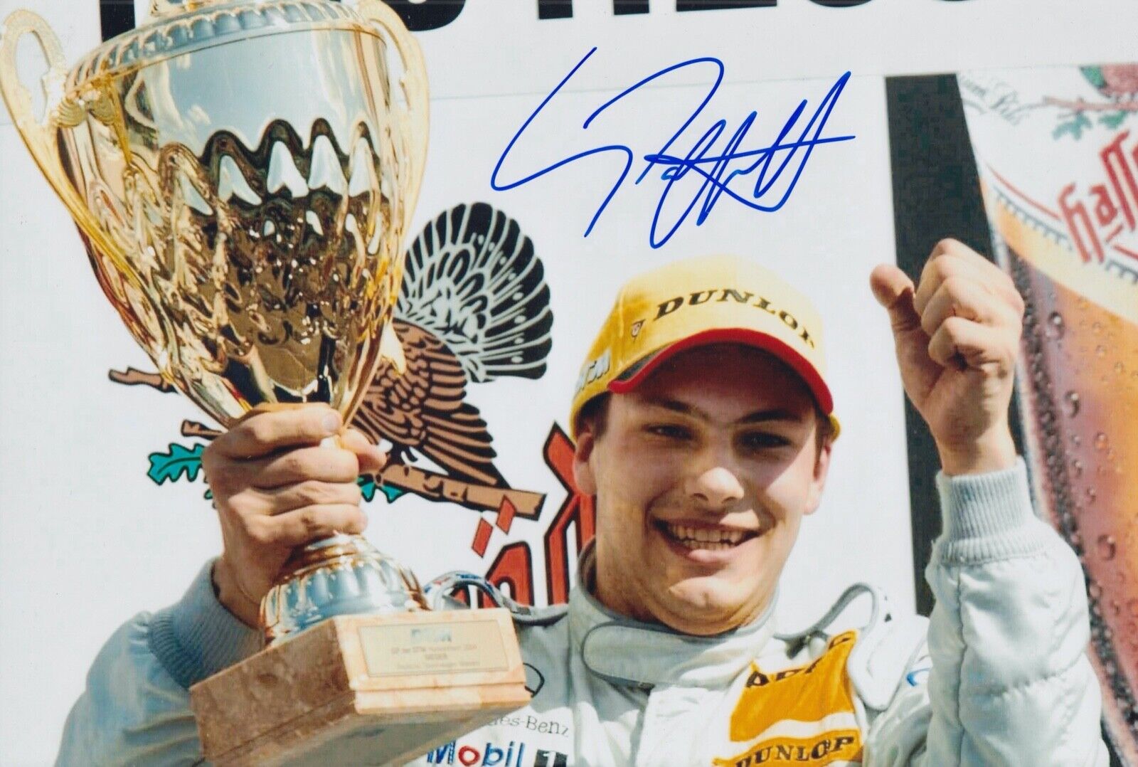 Gary Paffett Hand Signed 12x8 Photo Poster painting Touring Cars Autograph Mercedes-Benz 6