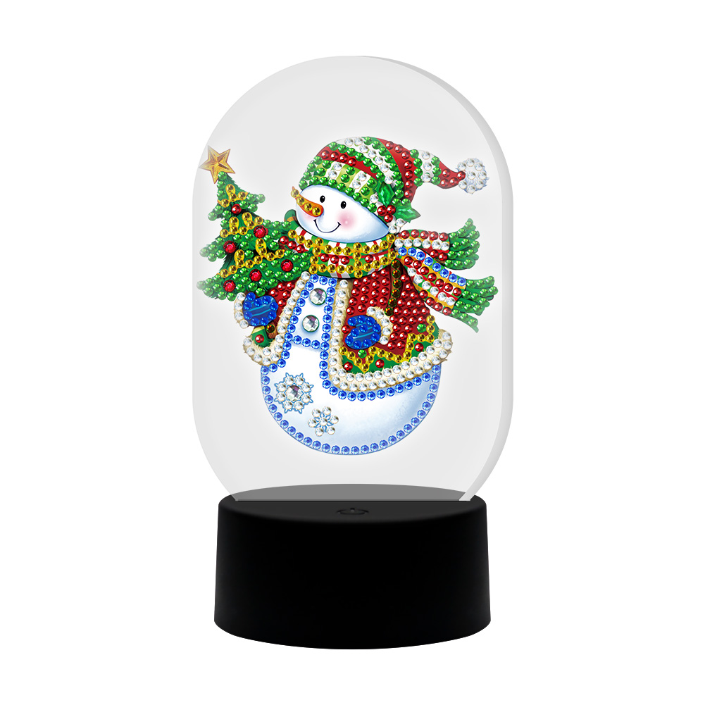 

Snowmans-DIY Creative Diamond LED Lamp, 501 Original