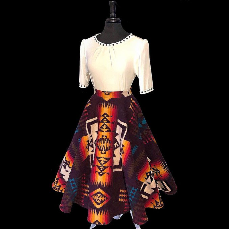 Native Women Casual Printed 311a Maxi cotton Aaliyah Dress d770