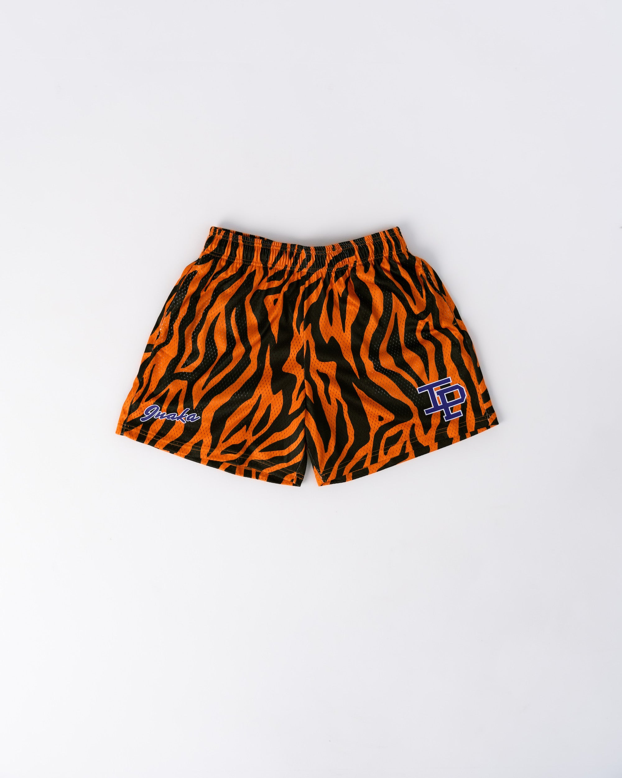 tiger print bike shorts